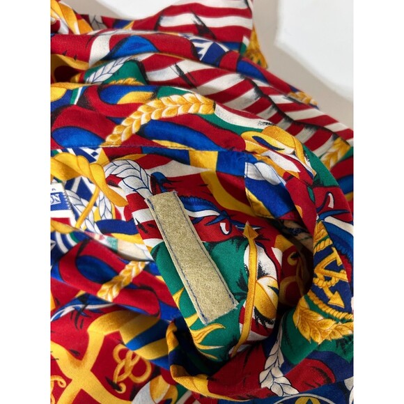 Vintage Pendleton TALL Womens 12 Large Captain Nautical Flag Button Up Shirt i - Picture 7 of 9